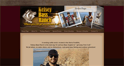 Desktop Screenshot of kelseybassranch.net